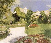 Gustave Caillebotte Farmhouse at Trouville oil painting on canvas